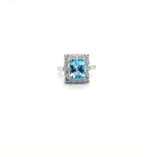 Amethyst Ring in .925 Sterling Silver - KSR 17423-1